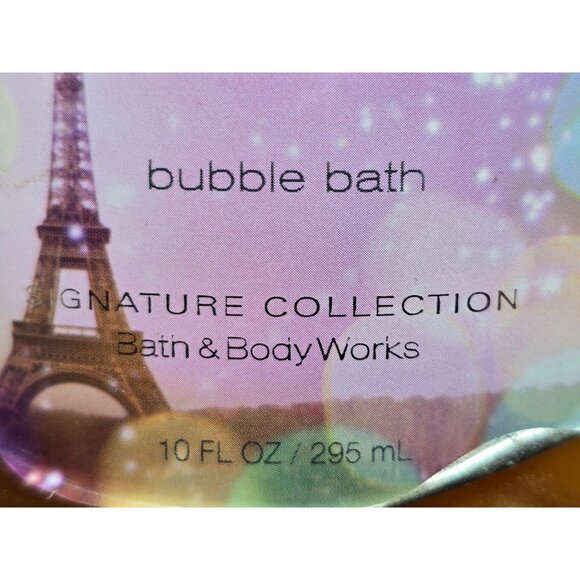 Bath & Body Works Paris Amour Bubble Bath 10 Fl Oz Signature Collection - Picture 2 of 2